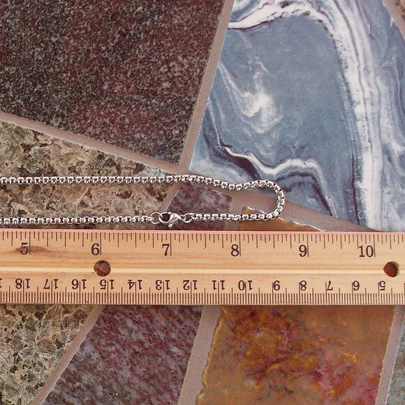 Retired David Yurman Albion Blue Chalcedony Enhancer Pendant w/Chain - 14K/925 - Picture 9 of 13